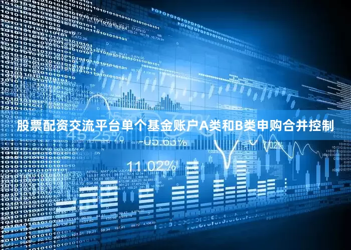 股票配资交流平台单个基金账户A类和B类申购合并控制